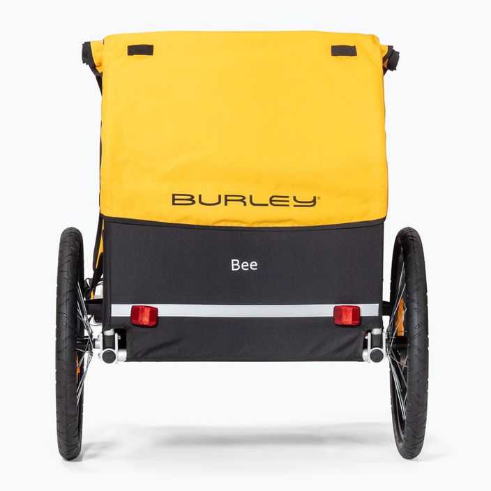 Burley Bee Dvojitý príves na bicykel čierno-žltý 946212 2
