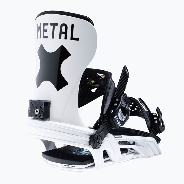 Snowboardové viazanie Bent Metal Axtion black/white 22BN4-BKWHT 6