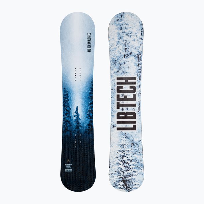 Snowboard Lib Tech Cold Brew šedo-čierny 22SN28-NONE
