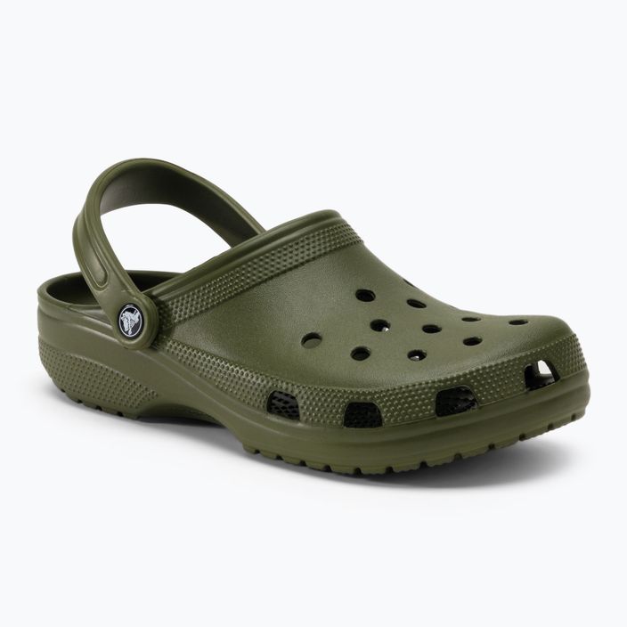 Pánske žabky Crocs Classic army green 2