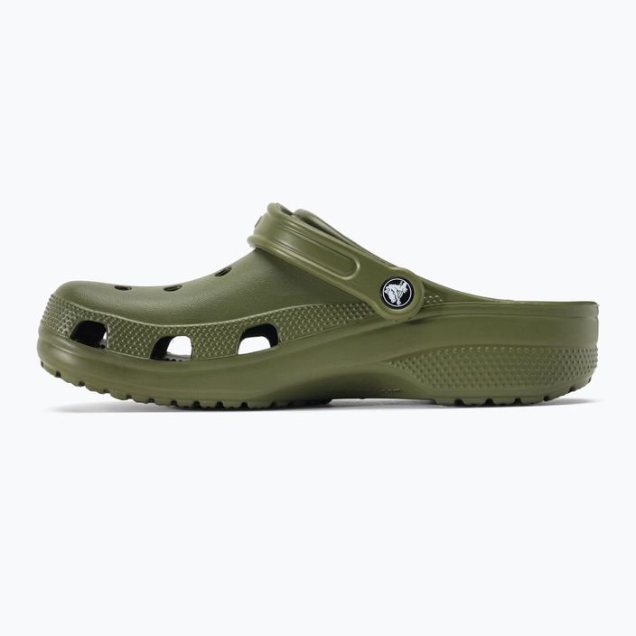Pánske žabky Crocs Classic army green 10