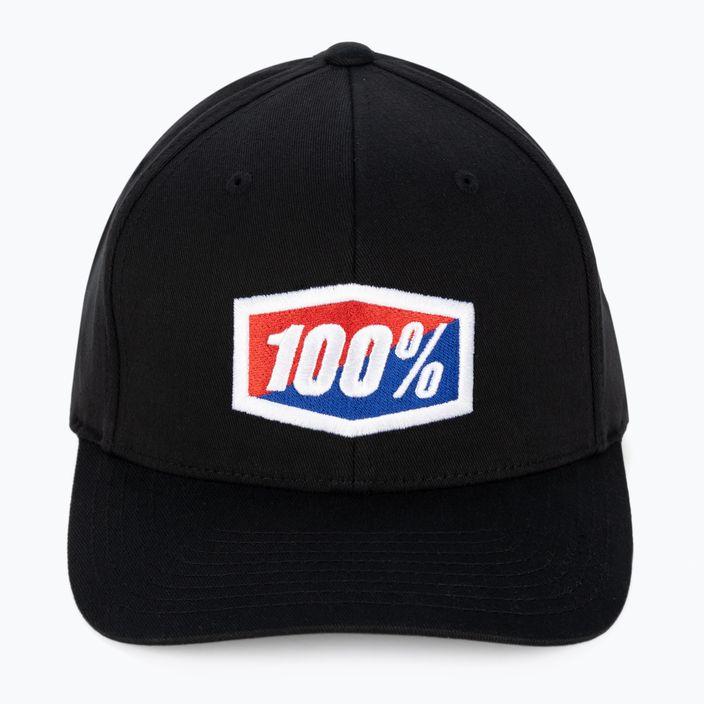 Pánska čiapka 100% Classic X-Fit Flexfit black 20037-001-18 4