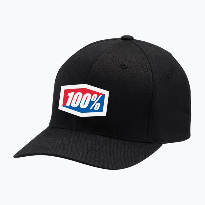 Pánska čiapka 100% Classic X-Fit Flexfit black 20037-001-18 5