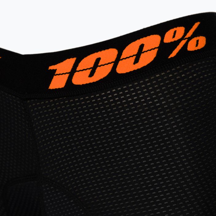 Dámske cyklistické boxerky s vložkou 100% Crux Liner black STO-49902-001-10 3
