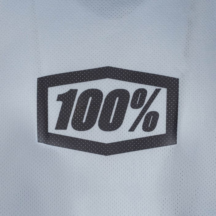 Pánsky cyklistický dres 100% R-Core Jersey sivý STO-41104-420-11 3