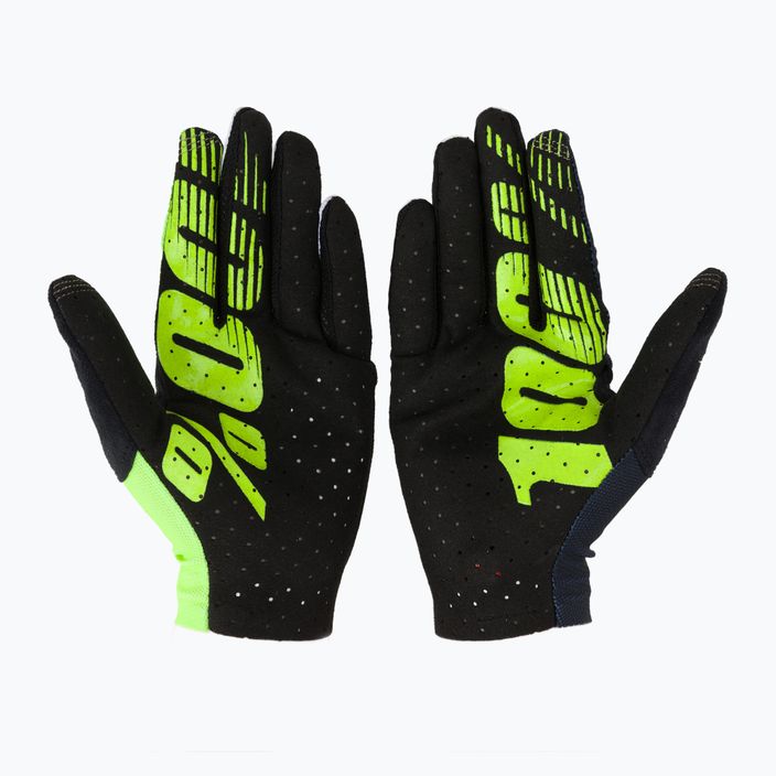 Cyklistické rukavice 100% Celium fluorescenčné STO-10005-004-10 2