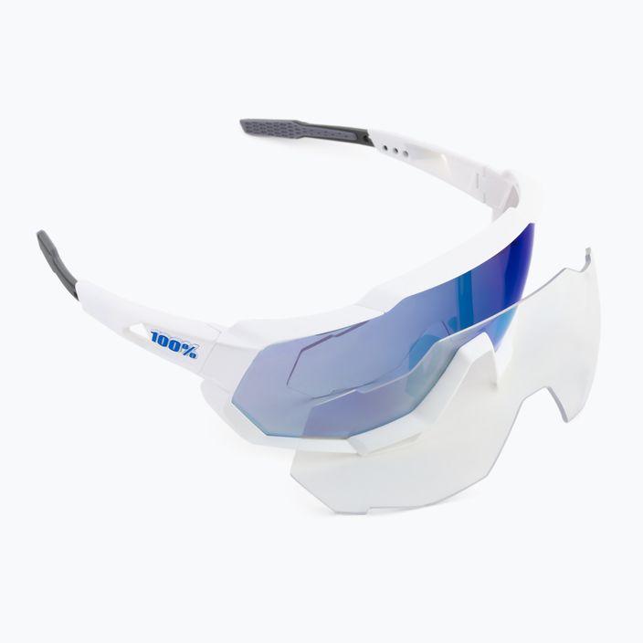 Cyklistické okuliare 100% Speedtrap Multilayer Mirror Lens white STO-61023-407-01 5