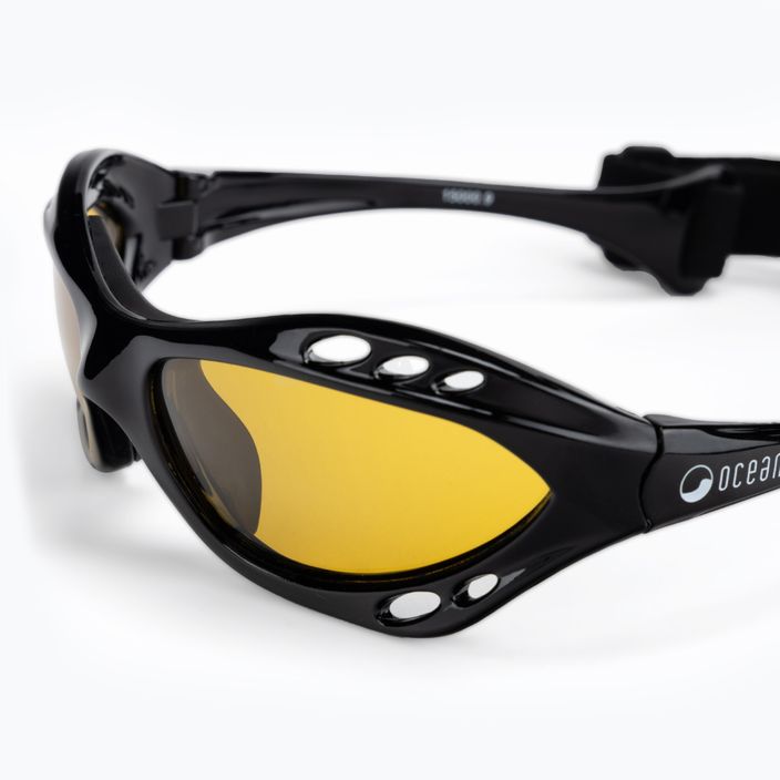 Slnečné okuliare Ocean Sunglasses Cumbuco black and yellow 15000.9 5