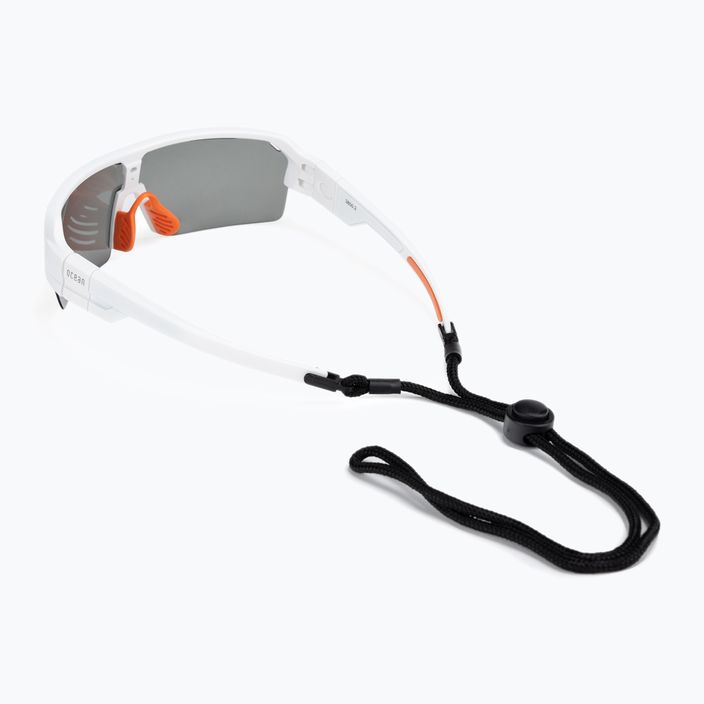 Cyklistické okuliare Ocean Sunglasses Race white 3800.2X 2