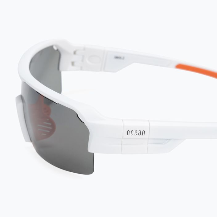 Cyklistické okuliare Ocean Sunglasses Race white 3800.2X 4