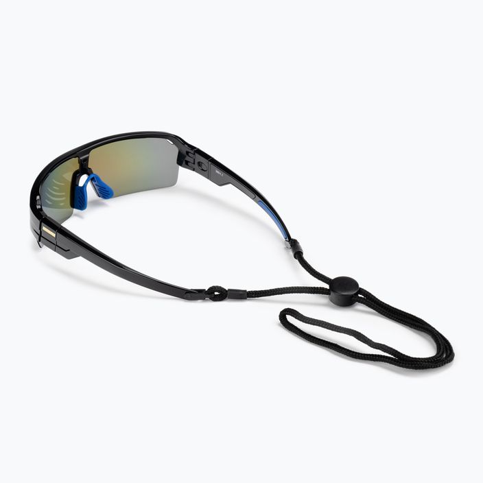 Oceánske slnečné okuliare Race čierno-modré cyklistické okuliare 3801.1X 2