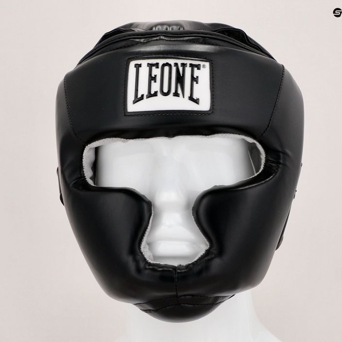 Boxerská prilba Leone 1947 Junior čierna CS429 6