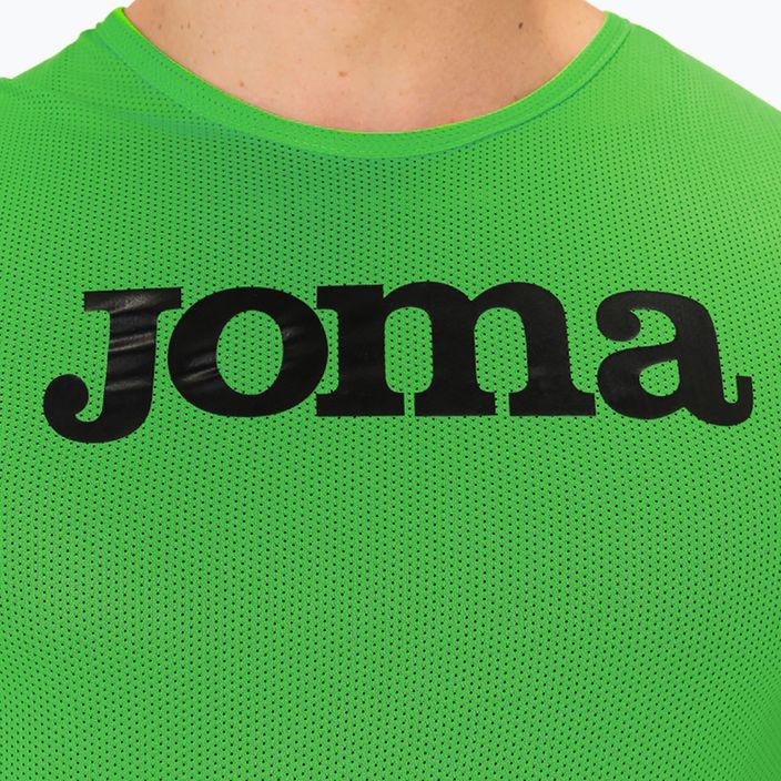 Rozlišovacie tričko Joma Training Bib fluor zelená 4
