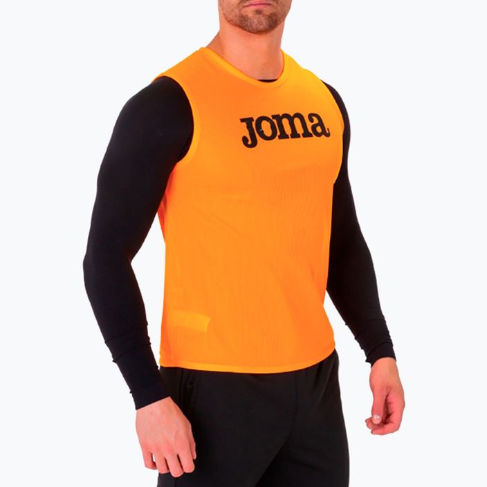 Rozlišovacie tričko Joma Training Bib fluor oranžová 4