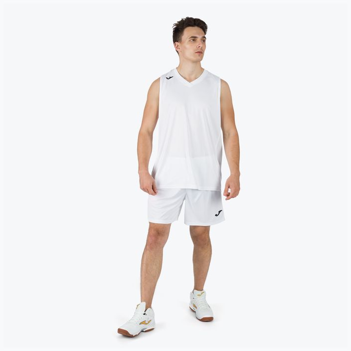 Pánsky basketbalový dres Joma Cancha III white 101573.200 5