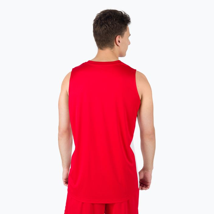 Pánsky basketbalový dres Joma Cancha III červeno-biely 101573.602 3