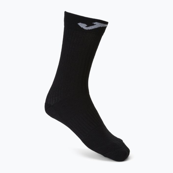 Tenisové ponožky Joma dlhé s bavlneným chodidlom čierne 463.1