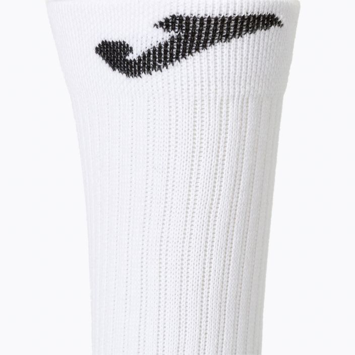 Tenisové ponožky Joma dlhé s bavlneným chodidlom biele 463.2 3