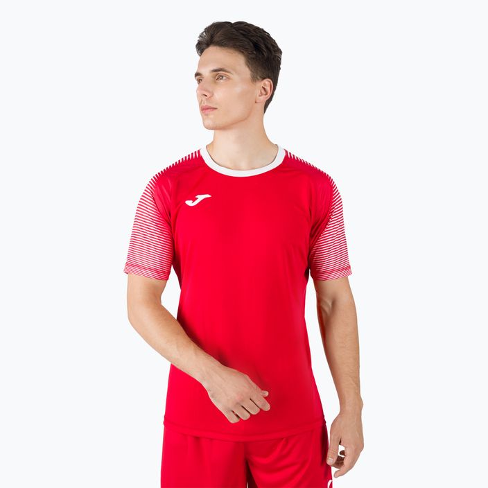 Pánske futbalové tričko Joma Hispa III červené 101899.602