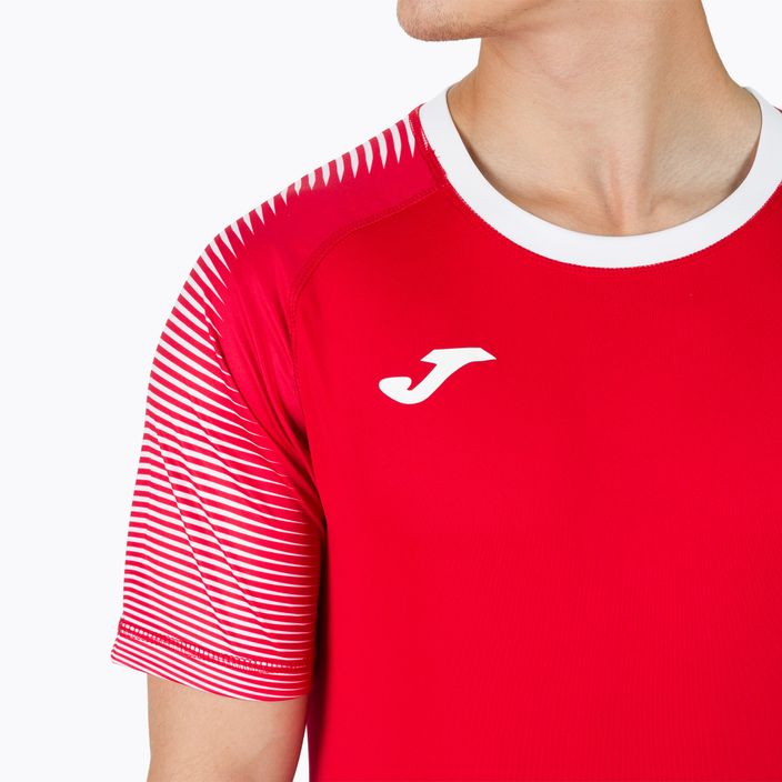 Pánske futbalové tričko Joma Hispa III červené 101899.602 4