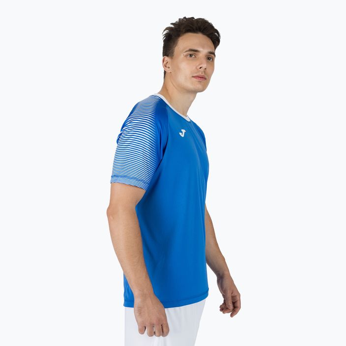 Pánske futbalové tričko Joma Hispa III modré 101899 2