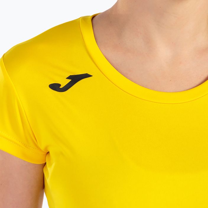Dámske bežecké tričko Joma Record II žlté 4