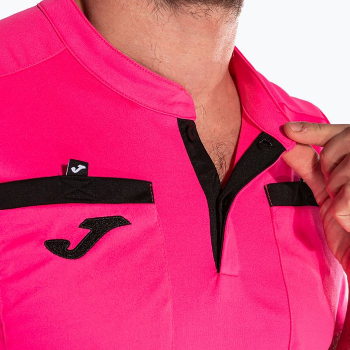 Pánske futbalové tričko Joma Referee ružové 11299 4