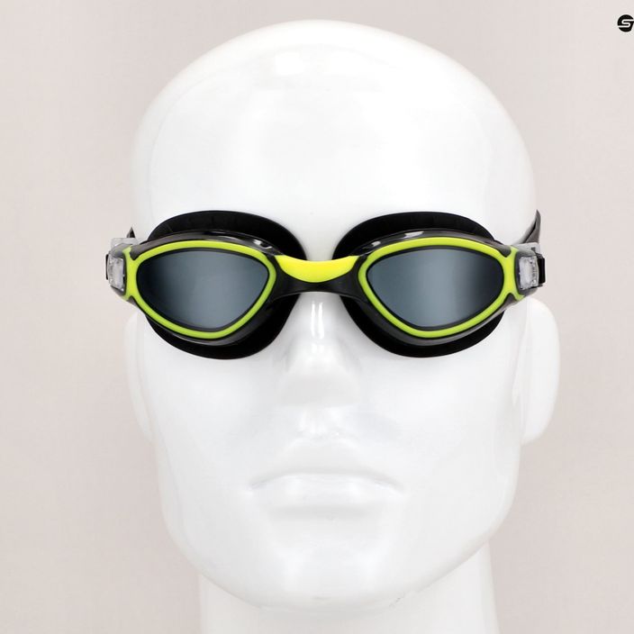 Plavecké okuliare AQUA-SPEED Calypso čierno-žlté 83 7