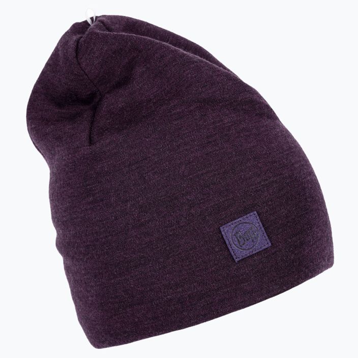 Klobúk BUFF Heavyweight Merino Wool Hat purple 113028