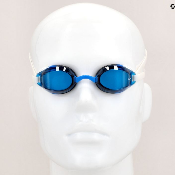 Detské plavecké okuliare Nike LEGACY JUNIOR modré NESSA181 6