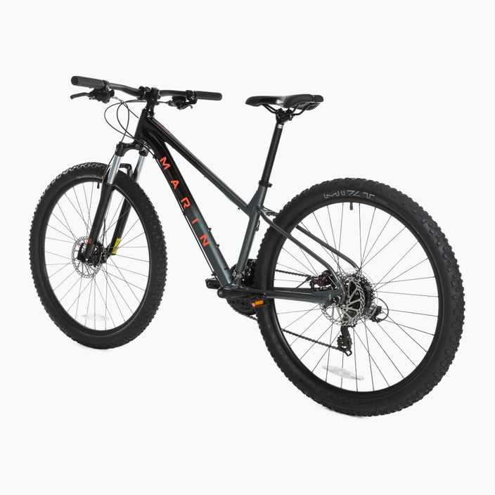 Dámsky horský bicykel Marin Wildcat Trail 1 27.5 gloss black/charcoal/coral 3