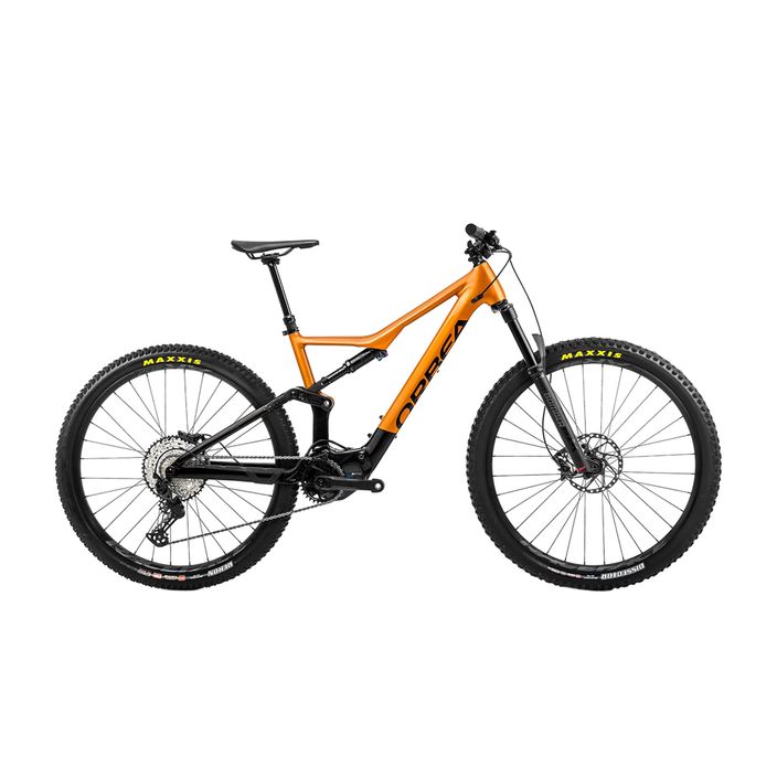Orbea Rise H30 540Wh oranžový/čierny elektrický bicykel 2