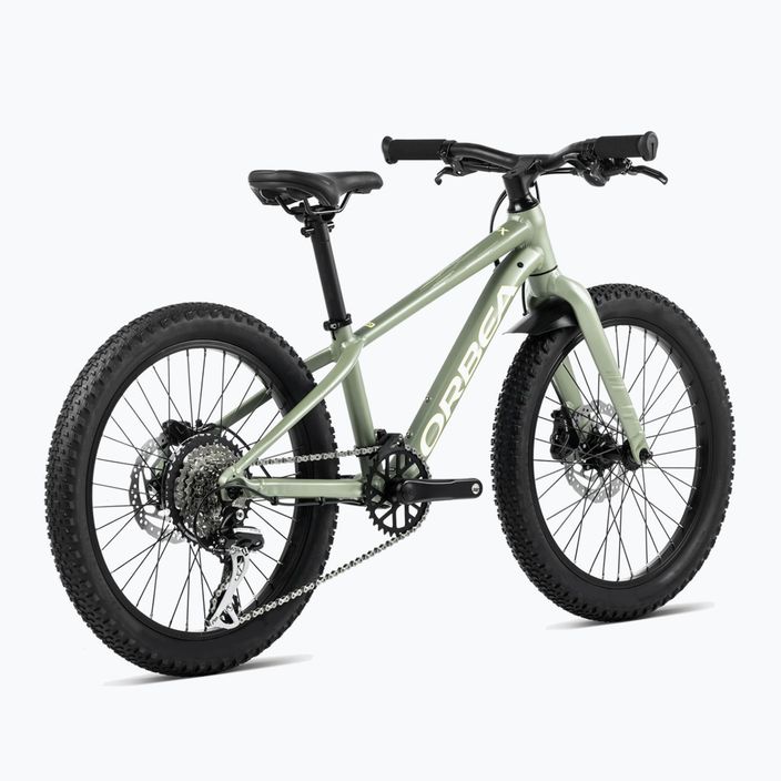 Detský bicykel Orbea MX 20 Team Disc metalická zelená/žltá 3