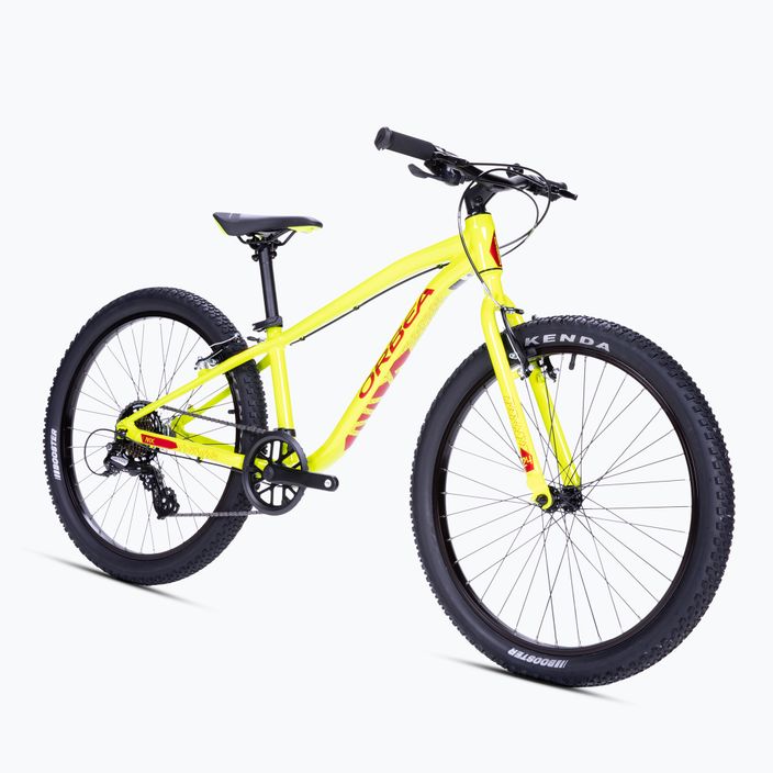 Detský bicykel Orbea MX 24 Dirt žltý 3