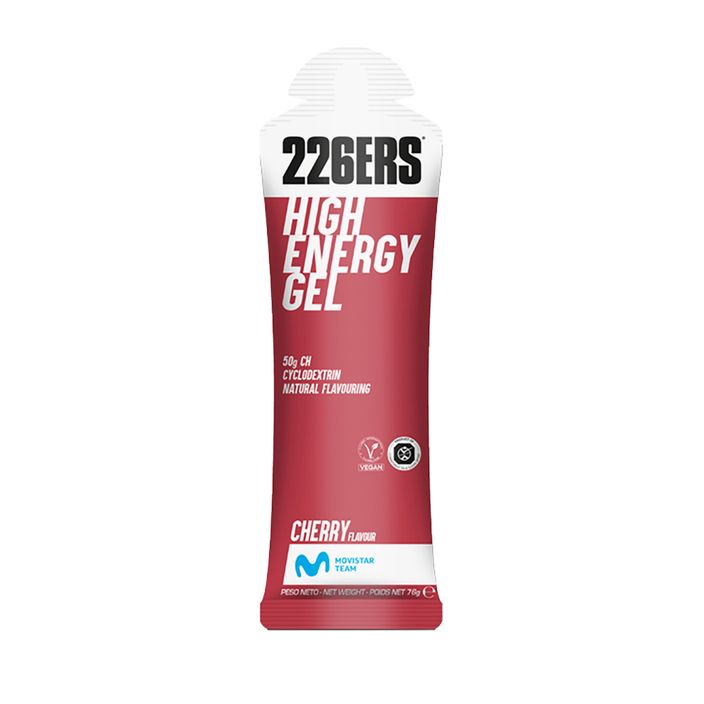 226ERS High Energy Kofeínový energetický gél 76 g čerešňa 2