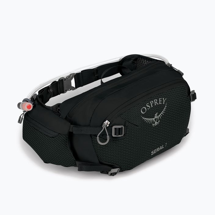 Cyklistická ľadvinka Osprey Seral 7 l so zásobníkom 1.5 l res black 9