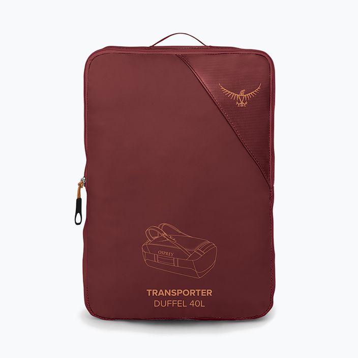 Osprey Transporter cestovná taška 40 l červená horská