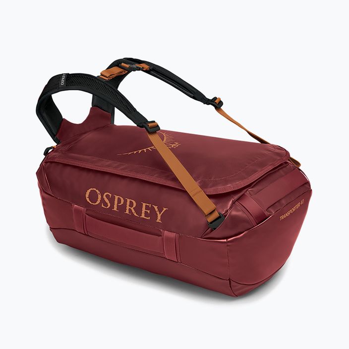 Osprey Transporter cestovná taška 40 l červená horská 5