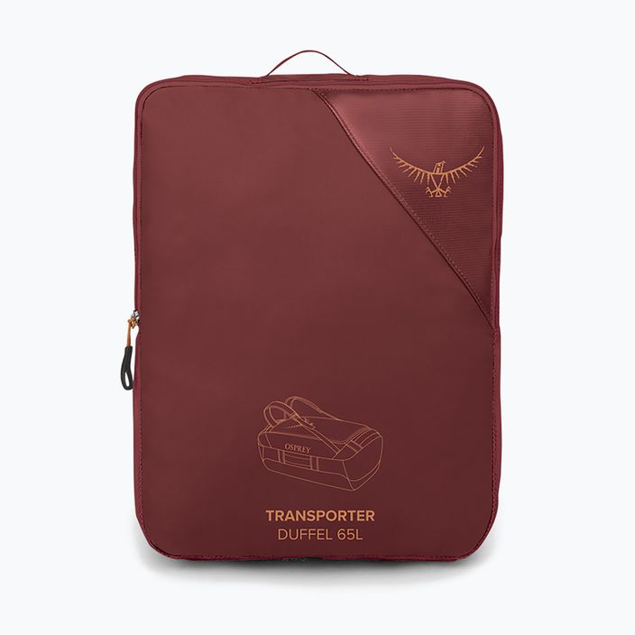 Osprey Transporter cestovná taška 65 l červená horská