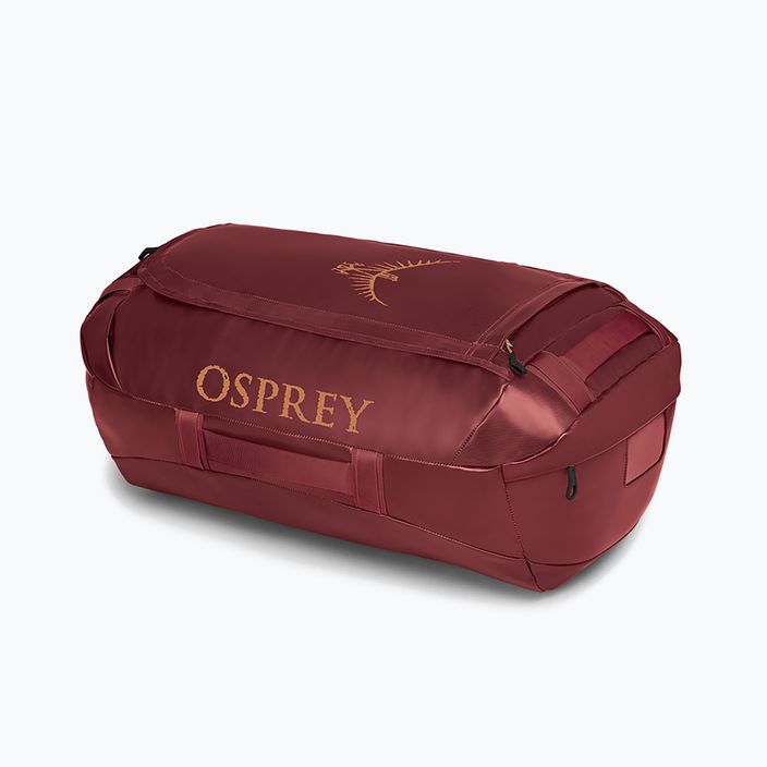 Osprey Transporter cestovná taška 65 l červená horská 3