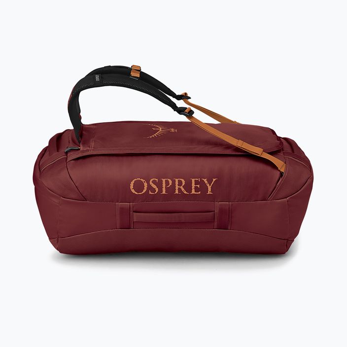 Osprey Transporter cestovná taška 65 l červená horská 4