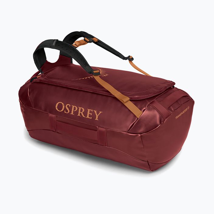 Osprey Transporter cestovná taška 65 l červená horská 5