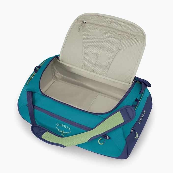 Cestovná taška Osprey Daylite Duffel 45 l blue spikemoss/alkaline 3