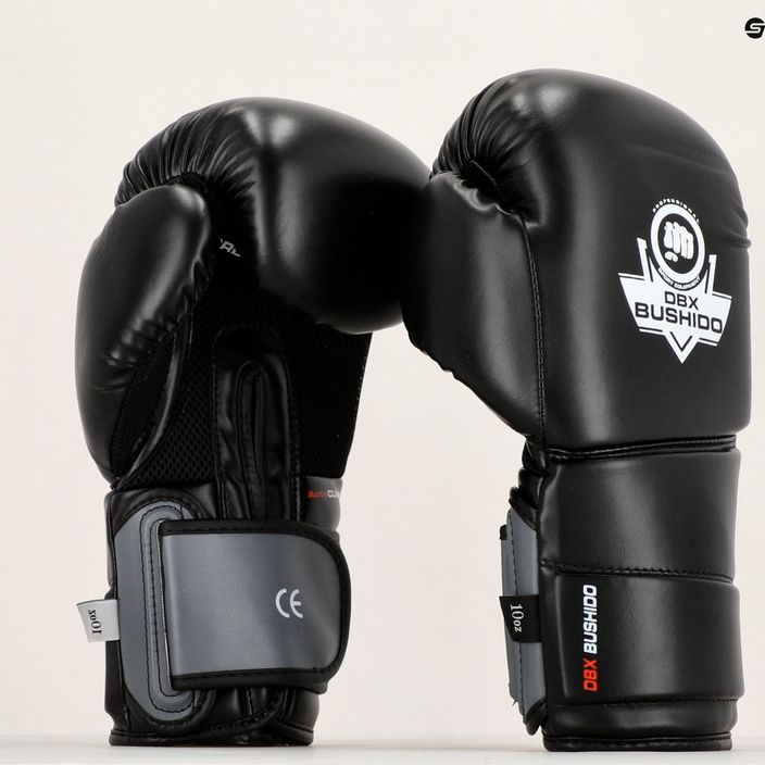 Čierne boxerské rukavice DBX BUSHIDO B-2v9 11