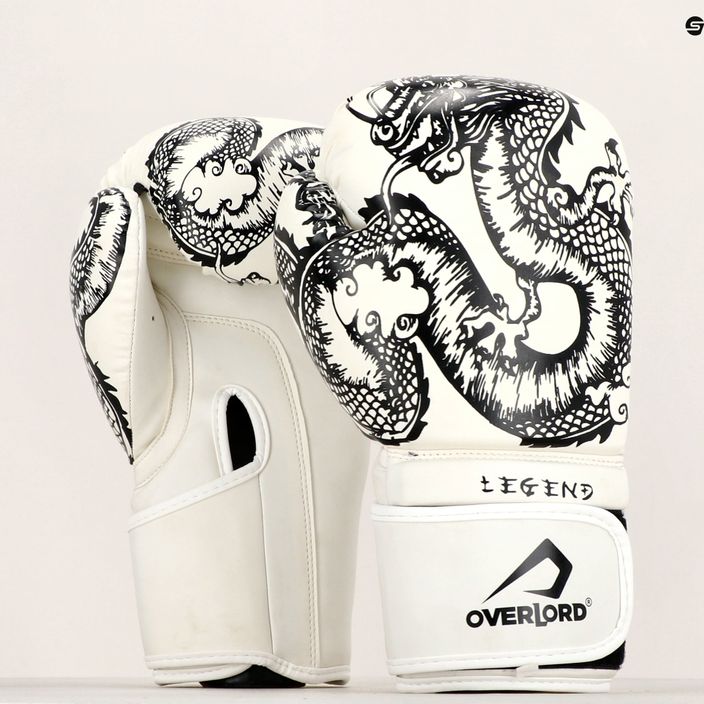 Overlord Legend boxerské rukavice biele 100001 8