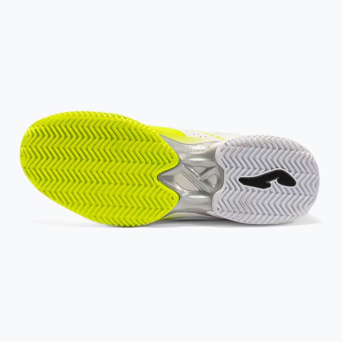 Joma T.Set pánska tenisová obuv bielo-žltá TSETW2209P 14