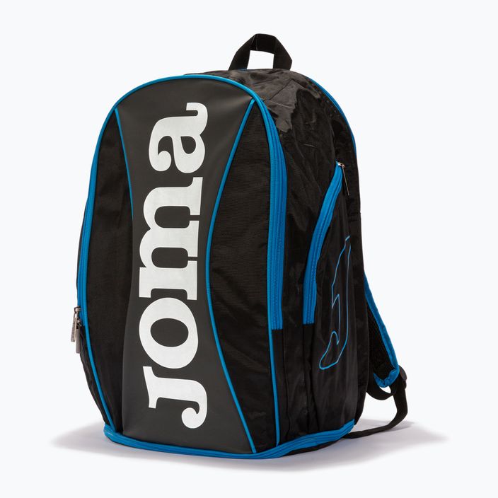 Tenisový batoh Joma Open čierno-modrý 4925.116 6