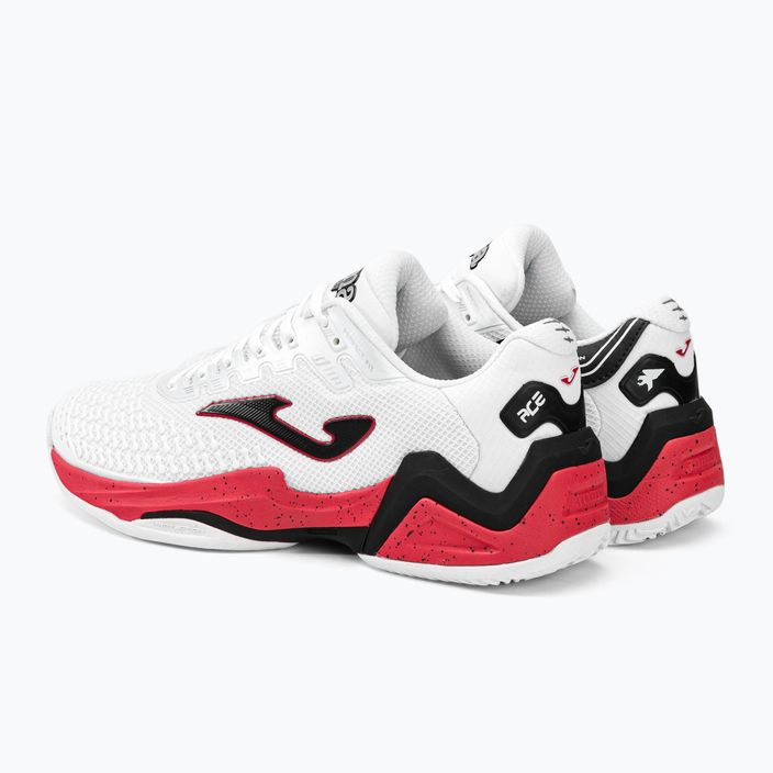 Joma T.Ace 2302 pánska tenisová obuv bielo-červená TACES2302P 3
