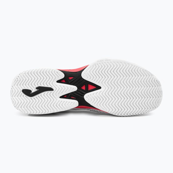 Joma T.Ace 2302 pánska tenisová obuv bielo-červená TACES2302P 5