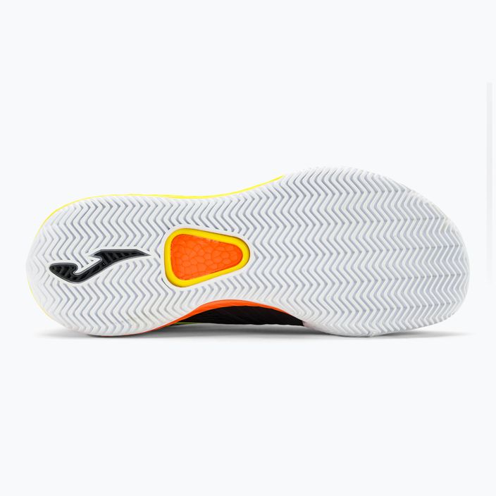 Pánska tenisová obuv Joma Point P black/orange 5